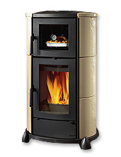 Salamandra a lenha Nordica Cortina Forno - MP Salamandra a lenha Nordica Cortina Forno - MP
