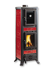 Salamandra a lenha com forno Nordica Fulvia - BO Salamandra a lenha com forno Nordica Fulvia - BO