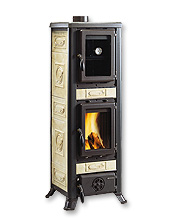 Salamandra a lenha com forno Nordica Fulvia - PE Salamandra a lenha com forno Nordica Fulvia - PE