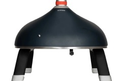 Forno a gás Delivita Diavolo Azul - Posterior