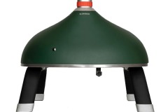 Forno a gás Delivita Diavolo Verde - Posterior