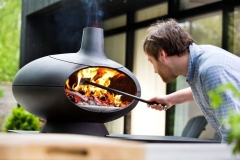 Forno a lenha para exterior