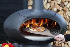 Forno a lenha para exterior - Pizzas