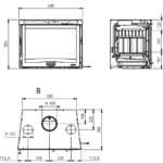 Recuperador de Calor a Lenha Nordica - i70 4.0 Ventilado - Ambiente