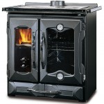Fogão Nordica a Lenha - Mamy - Negro