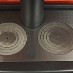 Fogão Nordica a Lenha - Suprema 4.0 - Negro - Detalhe 1