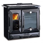 Fogão Nordica a Lenha - Suprema 4.0 - Negro