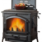 Salamandra Nordica a Lenha - Isotta com placa de cozinha