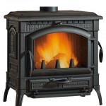 Salamandra Nordica a lenha gama Fundição - Isotta