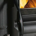 Salamandra a lenha Nordica gama Fundição - Giulietta - Detalhe 3