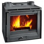 Recuperador de calor Nordica a lenha - Insert 60 Fundição ventilado