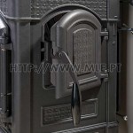 Salamandra Nordica Isotta  com forno - Porta Lateral