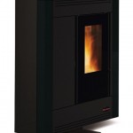 Salamandra Extraflame a Pellets - Souvenir Steel - negro