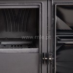 Fogão lenha Nordica RosaXXL -detalhe 2