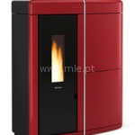 Salamandra Aquecimento central Extraflame Eveline 18.5kW - BORDEAUX