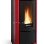 Salamandra Pellets Extraflame Mietta 8 kW - Bordeaux
