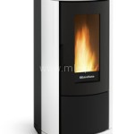 Salamandra Pellets Extraflame Mietta 8 kW - Branco
