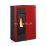 Salamandra Extraflame Virna  14,5kW - Bordeaxu