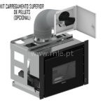 Recuperador de Calor a Pellets Extraflame - Comfort P70 AIR - Kit de carregamento superior de pellets