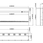 Lareira Eléctrica AFLAMO – IMPERIAL 36 - Dimensões