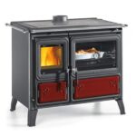 Fogão La Nordica Extraflame Milly Bordeaux