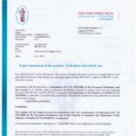 Vulcanus Grill - Certificado de Contacto Alimentar