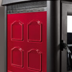 Salamandra a Lenha Nordica - Gemma Forno - Detalhe