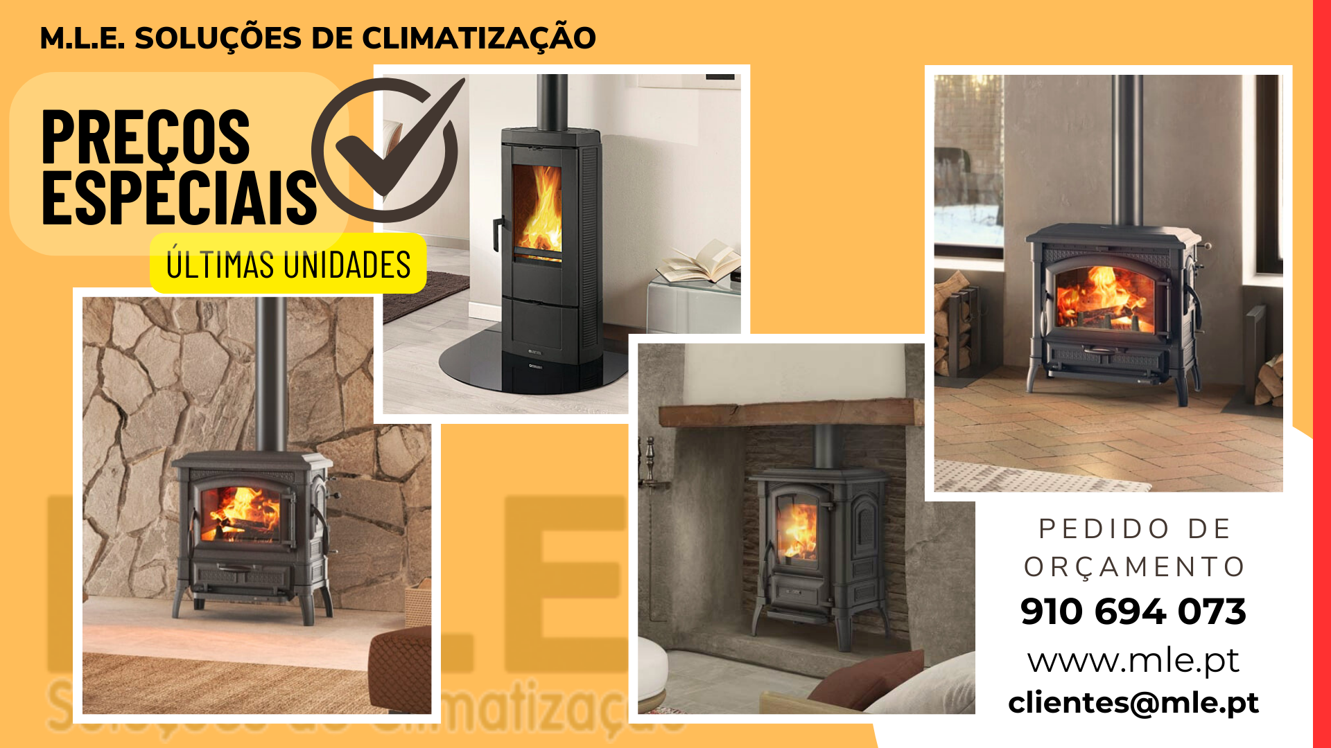 Salamandra a lenha La Nordica Extraflame